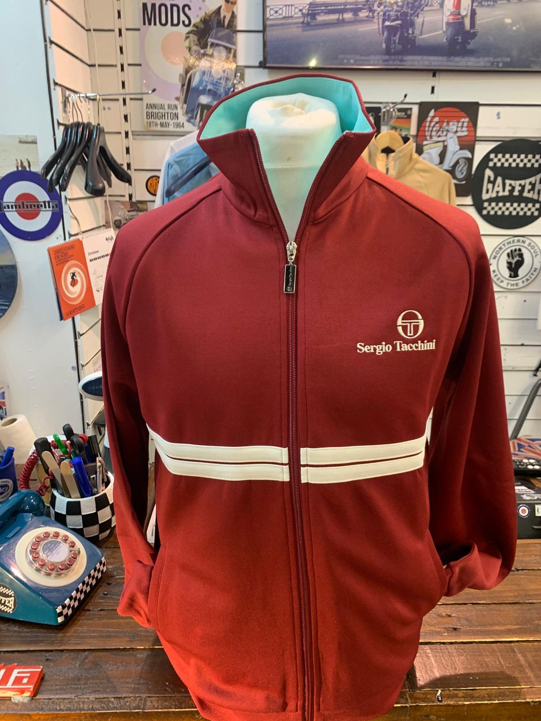 Sergio Tacchini New Dallas track Top