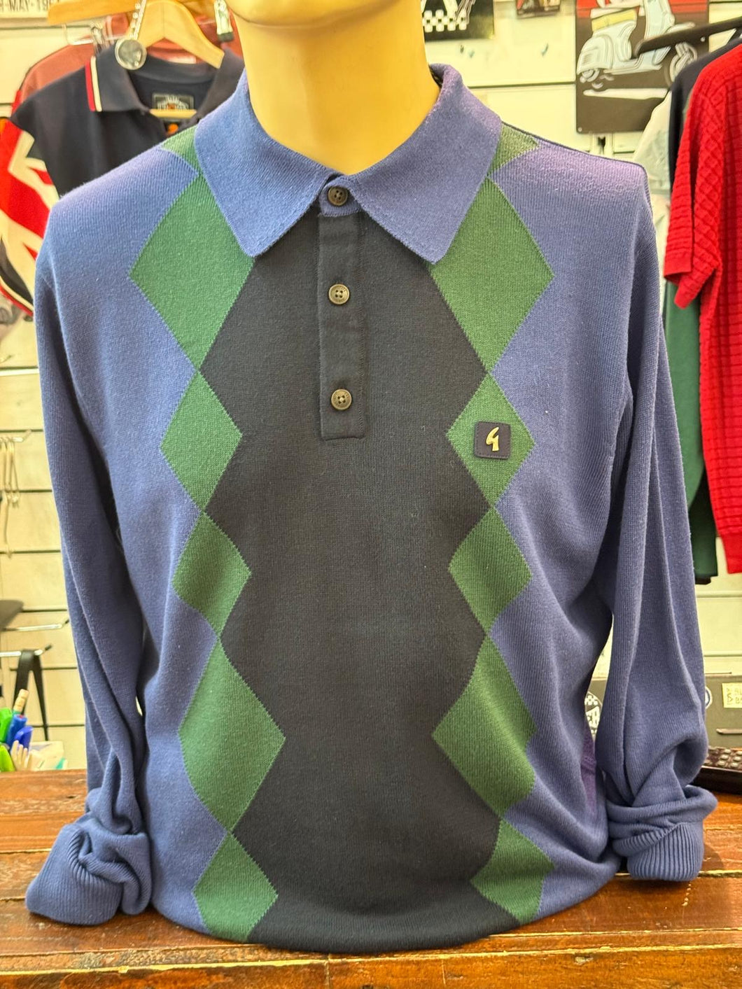 Gabbici Bond Polo Knit