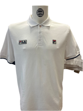 Load image into Gallery viewer, Fila Pablo Three Button Tipped Rib Basic Polo
