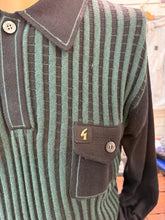 Load image into Gallery viewer, Gabicci Hanson Textured Stripe Knit Polo
