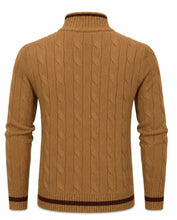 Load image into Gallery viewer, Madcap England Gatsby Cable Knit Funnel Neck Chunky Cardigan
