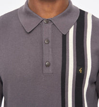 Load image into Gallery viewer, Gabicci Soda Long Sleeve Knit Polo
