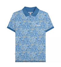 Load image into Gallery viewer, Lambretta Paisley Brand Polo
