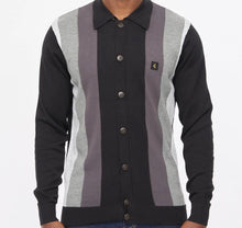 Load image into Gallery viewer, Gabicci Pedro Long Sleeve Button Through Knit Polo
