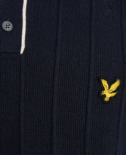 Load image into Gallery viewer, Lyle &amp; Scott Tipped Pique Knitted Polo Shirt
