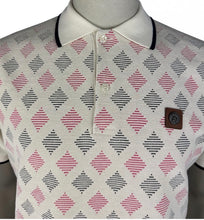 Load image into Gallery viewer, Trojan Ottoman Diamond Panel Polo
