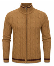 Load image into Gallery viewer, Madcap England Gatsby Cable Knit Funnel Neck Chunky Cardigan
