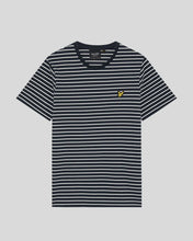 Load image into Gallery viewer, Lyle &amp; Scott Pique Breton Stripe T-Shirt
