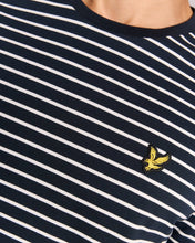 Load image into Gallery viewer, Lyle &amp; Scott Pique Breton Stripe T-Shirt
