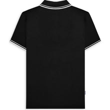 Load image into Gallery viewer, Lambretta Two Tone Badge Short Sleeve Polo Shirt
