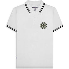 Load image into Gallery viewer, Lambretta Two Tone Badge Short Sleeve Polo Shirt
