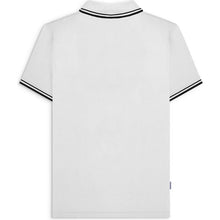 Load image into Gallery viewer, Lambretta Two Tone Badge Short Sleeve Polo Shirt
