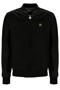 Fila Dean Zipped Faux Suede Jacket