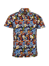 Load image into Gallery viewer, Relco Hawaiian Shirt Floral Print
